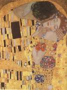 Gustav Klimt The Kiss (detail) (mk20) oil on canvas